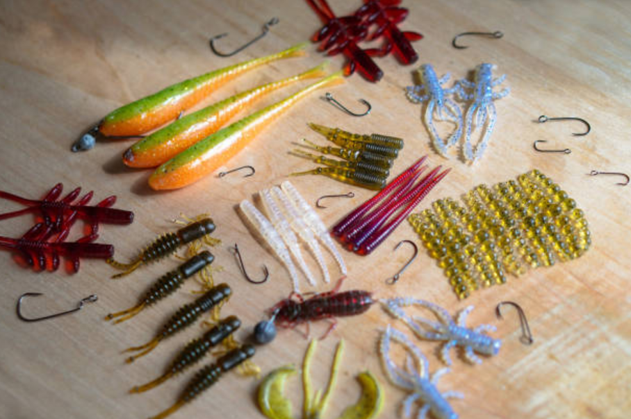 Premium Plastic Fishing Lures with Lifelike Swimming Motion